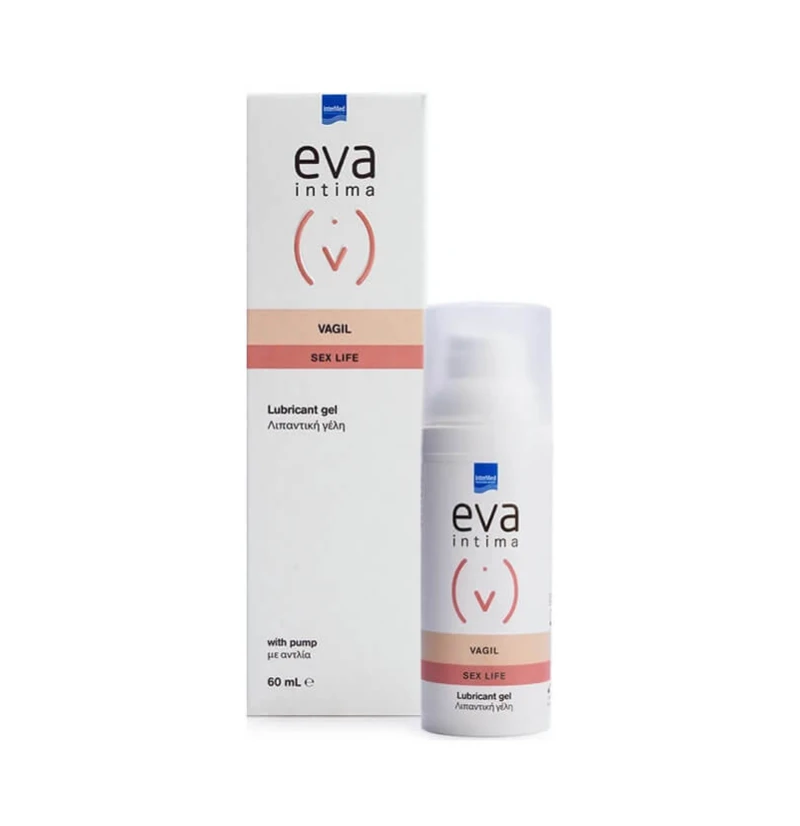 1636aed01ddbe0f4d016fc9739bee7e8.png INTERMED Eva Intima Vagil-Προσωπικό Λιπαντικό Για Τη Διευκόλυνση Της Σεξουαλικής Επαφής 75ML - Image 1