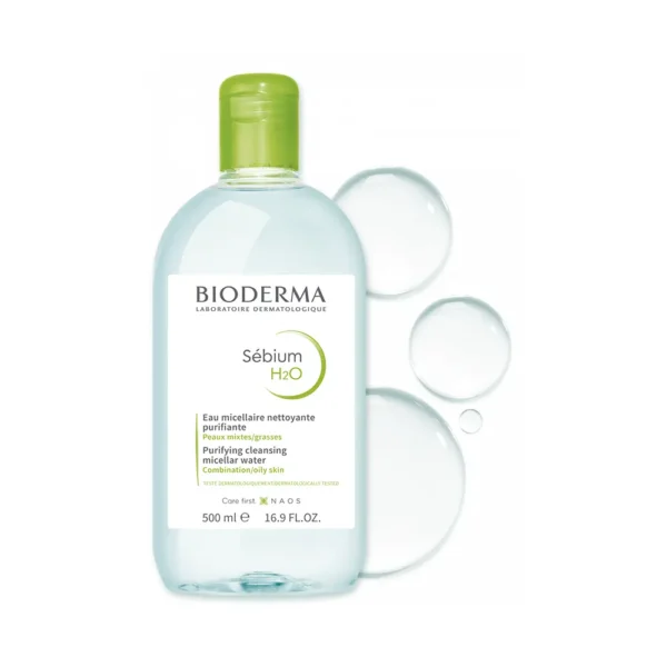 BIODERMA Sebium H2O Νερό Καθαρισμού Micellaire 500ML