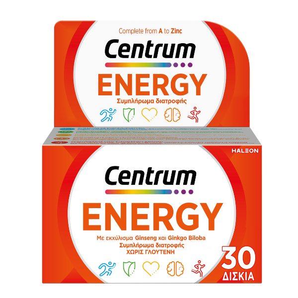 5054563158611-996_2 CENTRUM Energy 30Tabs - Image 1