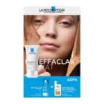 LA ROCHE POSAY Effaclar Mat Σμηγματορρυθμιστική Κρέμα κατά της Λιπαρότητας για Ματ Αποτέλεσμα, 40ml & ΔΩΡΟ Effaclar Gel-Αφρώδες Τζελ Καθαρισμού, 50ml & Anthelios Oil Correct SPF50 Αντηλιακό για Λιπαρό Δέρμα, 3ml