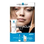 LA ROCHE POSAY Effaclar Mat Σμηγματορρυθμιστική Κρέμα κατά της Λιπαρότητας για Ματ Αποτέλεσμα, 40ml & ΔΩΡΟ Effaclar Gel-Αφρώδες Τζελ Καθαρισμού, 50ml & Anthelios Oil Correct SPF50 Αντηλιακό για Λιπαρό Δέρμα, 3ml