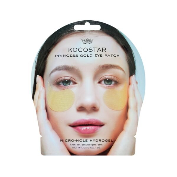 VICAN Kocostar Princess Gold Eye Patch Ενυδάτωσης των Ματιών, 1 ζευγάρι