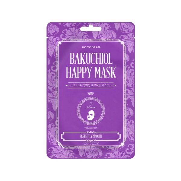 VICAN Kocostar Bakuchiol Happy Mask Μάσκα Προσώπου για Ανανεωμένη & Λεία Επιδερμίδα 1τεμ