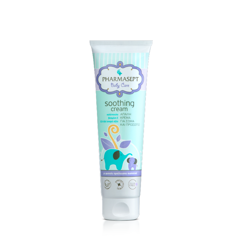 BabyCare_SoothingCream PHARMASEPT Baby Soothing Cream Ενυδατική Κρέμα για Πρόσωπο & Σώμα 150ml - Image 1