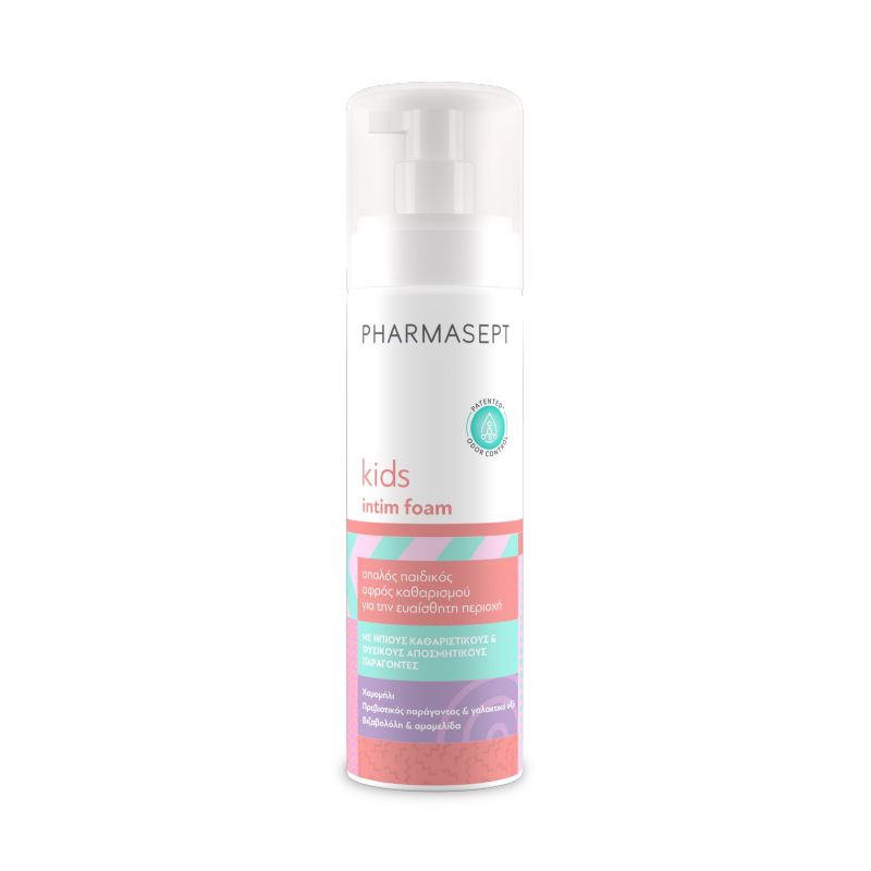 Kids_IntimFoam PHARMASEPT Kids Intim Foam-Παιδικός Αφρός Καθαρισμού Για Την Ευαίσθητη Περιοχή 200ML - Image 1