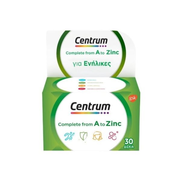 CENTRUM Complete from A to Zinc 30Tabs