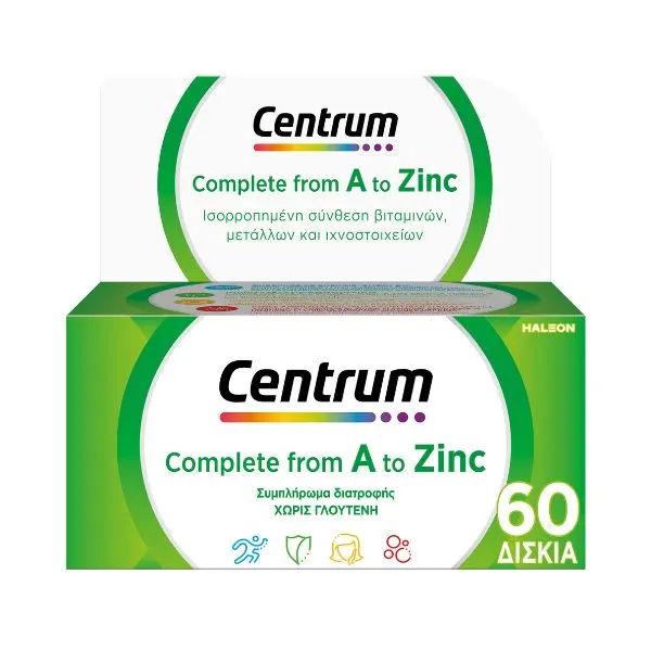cen9622-5_2 CENTRUM Complete from A to Zinc 60Tabs - Image 1