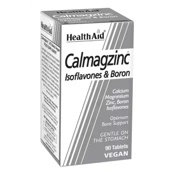 HEALTH AID Calmagzinc Isoflavones & Boron 90 tabs