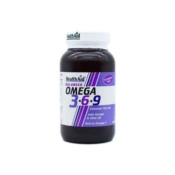 HEALTH AID Omega 3-6-9 1155mg 90 Caps Λιπαρά Οξέα