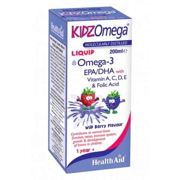 download - 2025-09-06T144644.499 HEALTH AID Kidz Omega Liquid wild berry flavour 200 ml - Image 1