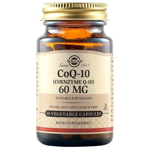 033984009356 SOLGAR Coenzyme Q10 60mg 30Veg.Caps - Image 1