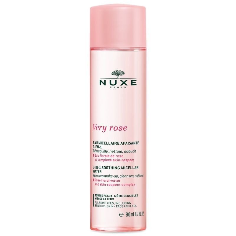 3264680022043 NUXE Very Rose 3-in-1 Soothing Micellar Water – 3-σε-1 Aπαλό Nερό Μicellaire 200ML - Image 1