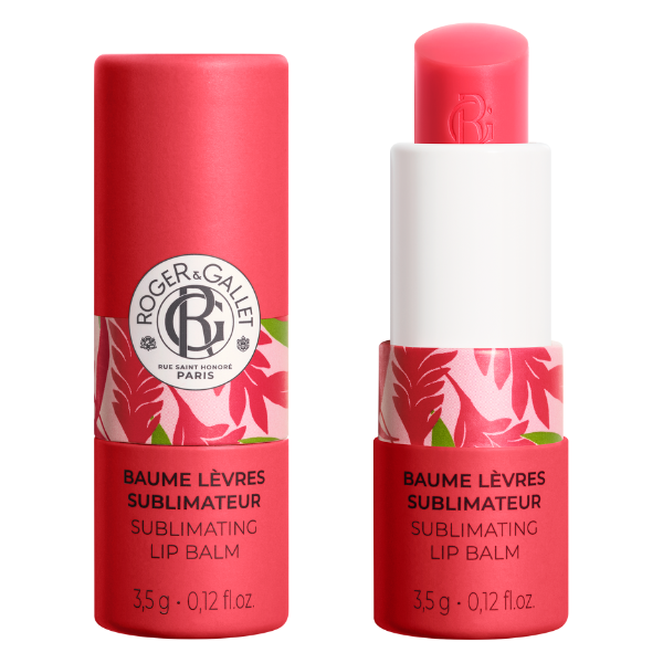 3701436927318_2 ROGER And GALLET Sublimating Lip Balm Gingembre Rouge-Ενυδατικό Balm Χειλιών 3,5GR - Image 1