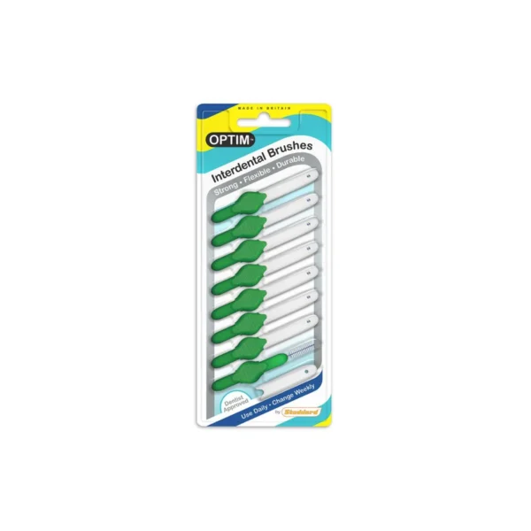 STODDARD Interdental Brushes 0.8mm Medium Μεσοδόντια Βουρτσάκια Πράσινα 8τμχ
