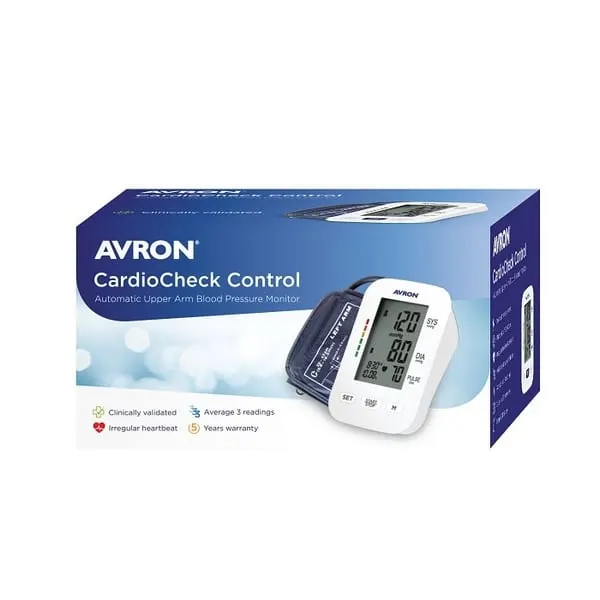 5201795141151-3 AVRON CardioCheck Control-Αυτόματο Ψηφιακό Πιεσόμετρο Μπράτσου - Image 1