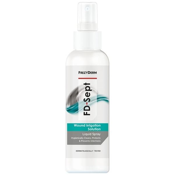 5202888109492 FREZYDERM FD-Sept Spray Έκπλυσης Πληγών, 150ml - Image 1