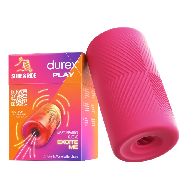 e8d3c64f5e11aa1cdf95febb647fa759.jpeg DUREX Masturbation Sleeve Excite me-Mανίκι Αυνανισμού - Image 1