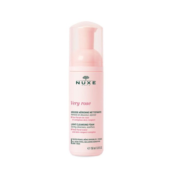 NUXE Very Rose Light Cleansing Foam – Αφρός Καθαρισμού 150ML
