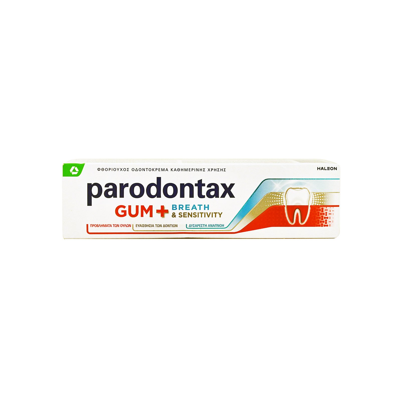 5054563203595_1_1_A7B3E14E811D1DD7154D091261010F4A PARODONTAX Gum+Breath And Sensitivity-Οδοντόκρεμα Για Υγιή Ούλα Και Δροσερή Αναπνοή 75ML - Image 1