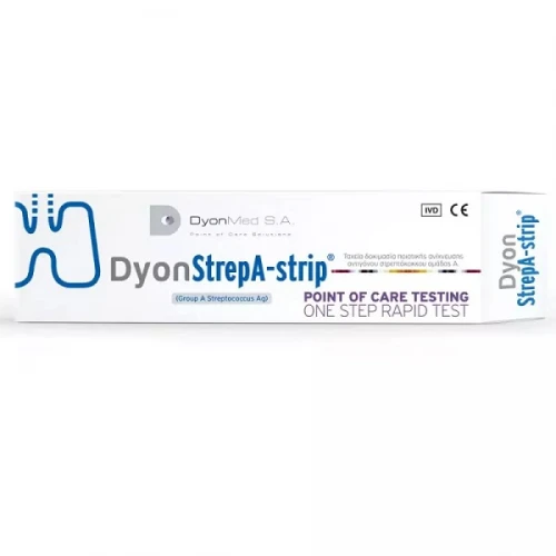 5200251200302-500x500 DYONMED Dyonstrepa-Strip (Streptococcus A Ag Tests) 1ΤΜΧ - Image 1