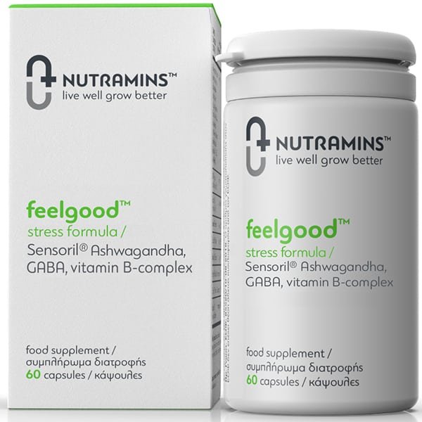 5214001352012_0 NUTRAMINS Feelgood Caps X60Caps - Image 1