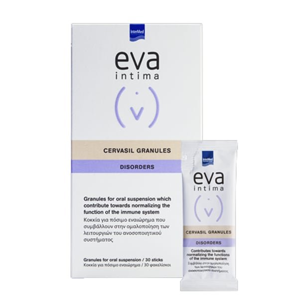5205152018889 INTERMED Eva Intima Cervasil Granules Disorders 30Sticks - Image 1