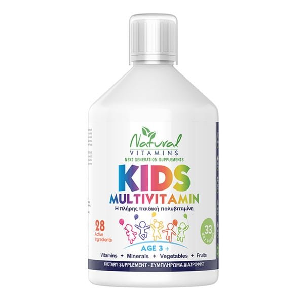 805731993559 NATURAL VITAMINS Kids Multivitamin 500ML - Image 1