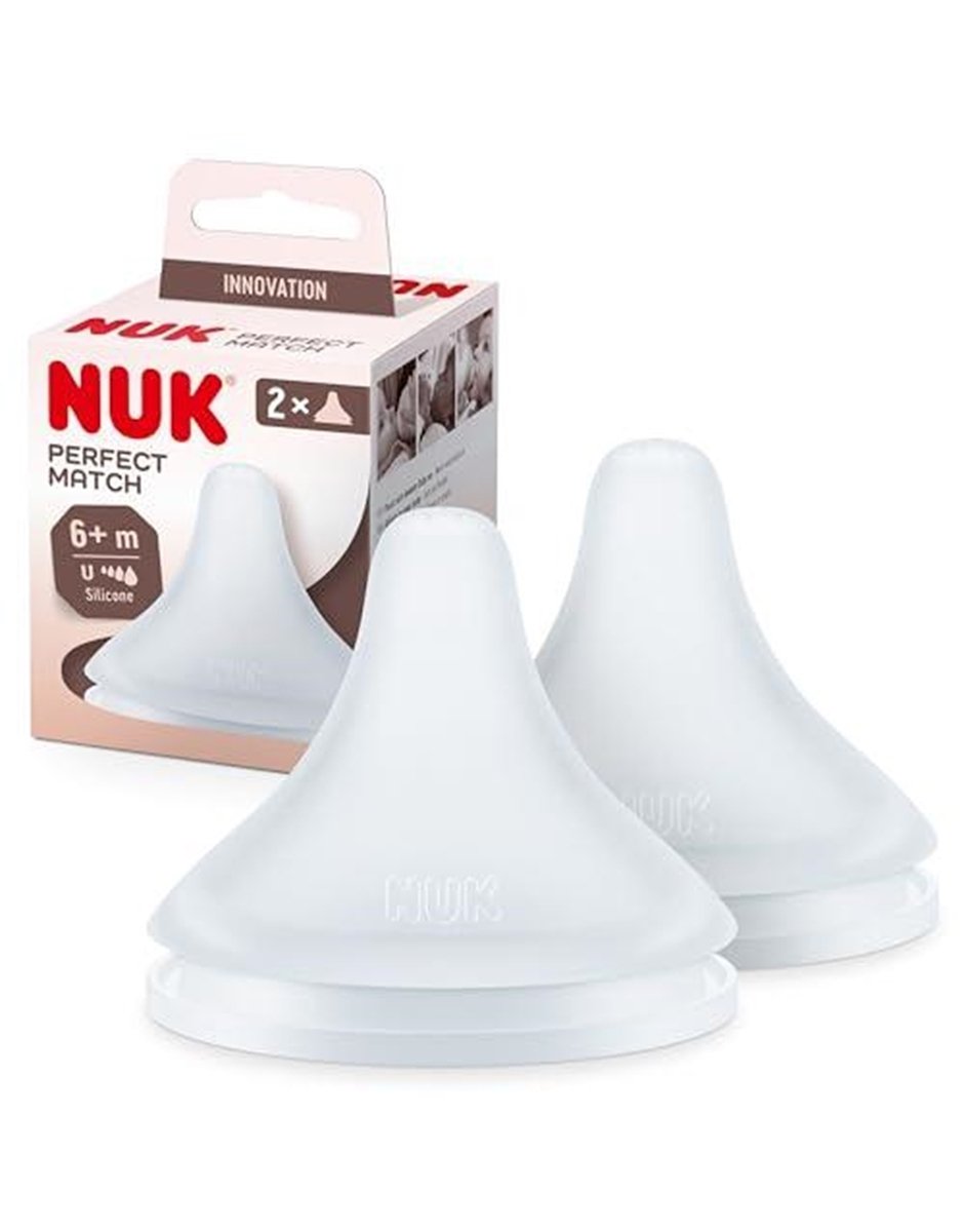 20241223095212_nuk_thiles_apo_silikoni_gia_6_minon_2tmch NUK Θηλή-Perfect Match Σιλικόνης ΜΕΓ.U 2/ΤΕΜ. - Image 1