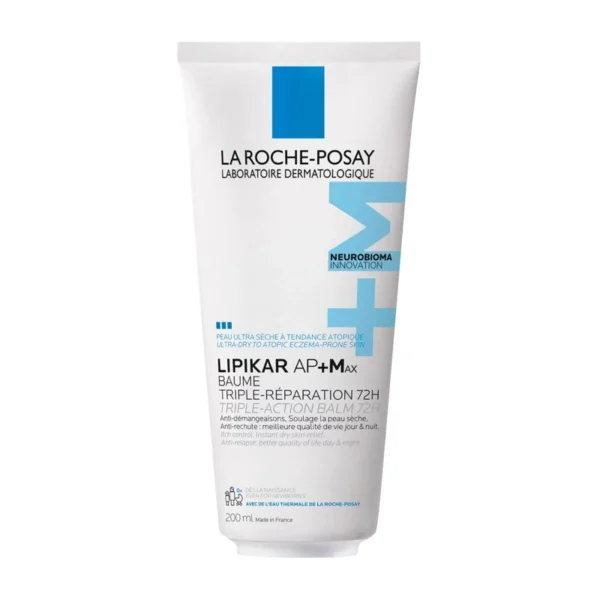 LA ROCHE POSAY Lipikar Baume AP+Max-Μαλακτική Κρέμα Για Το Ξηρό Δέρμα Με Τάση Ατοπίας 200ML