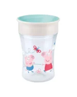 NUK Εκπαιδευτικό Κύπελλο-Peppa The Pig Cup Evolution Magic 8m+ 230ML - Image 2