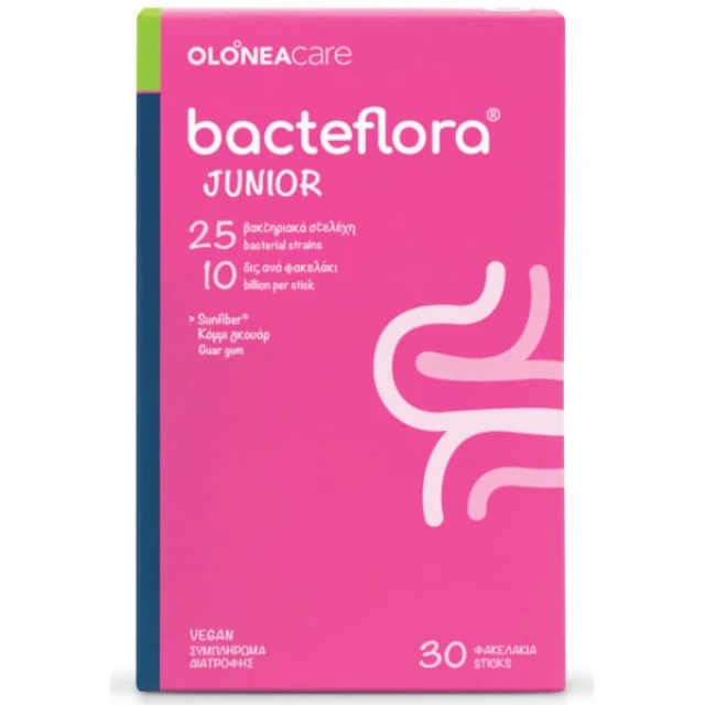 87813048570b22e2847731f5c279eb37.jpg OLONEA Bacteflora Junior 30 Φακελάκια - Image 1