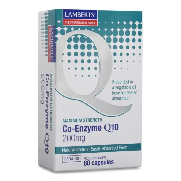 LAMBERTS Co-Enzyme Q10 200MG 60Caps