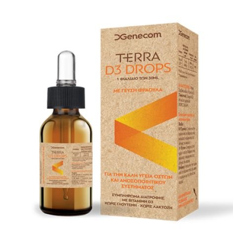 genecom_terra_d3_drops_30ml GENECOM Terra D3 Drops 30Ml - Image 1
