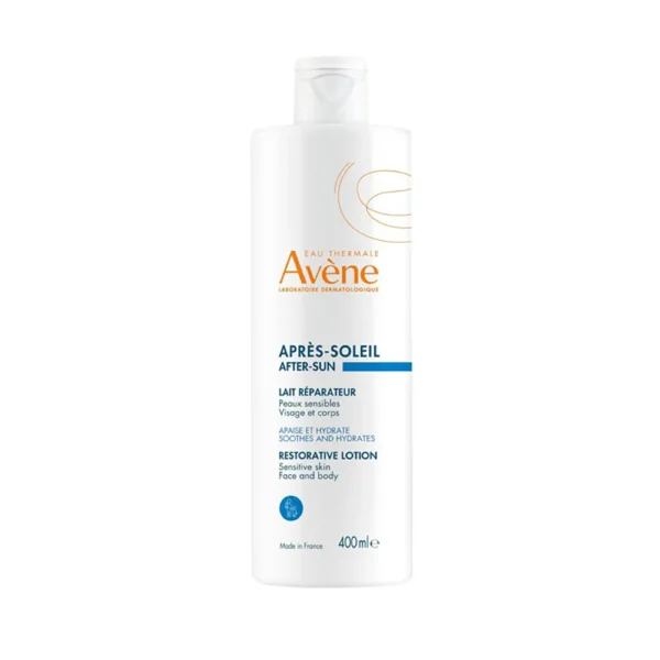 AVENE Soins Solaires Reparateur Apres Soleil Gel Lactee Επανορθωτικό Γαλάκτωμα Για Μετά Τον Ήλιο 400ML