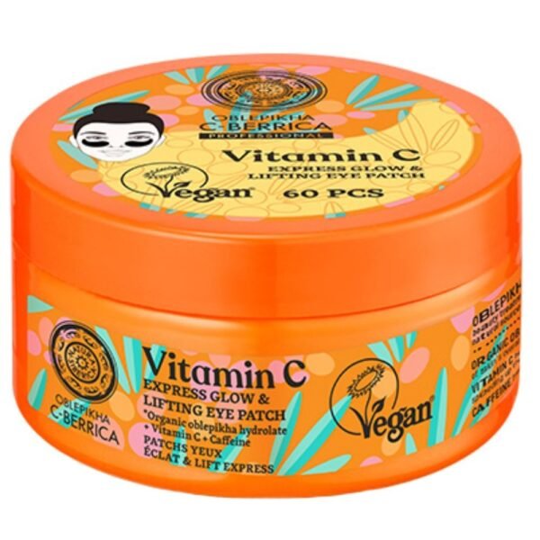 NATURA SIBERICA Oblepikha Vitamin C Express Glow & Lifting Eye Patches 60ΤΜΧ