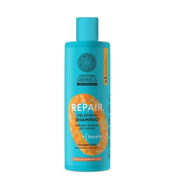 NATURA SIBERICA Repair Oblepikha Keratin Repair Shampoo 400ML