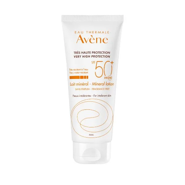 AVE1357 AVENE Lait Mineral Αντιηλιακό Γαλάκτωμα Για Μη Ανεκτικά Δέρματα SPF50+ 100ML - Image 1
