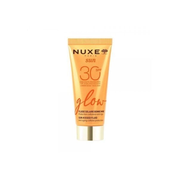 NUXE Sun Glow Sun-Kissed Fluid-Αντηλιακή Κρέμα Για Υγιή Λάμψη SPF30 40ML