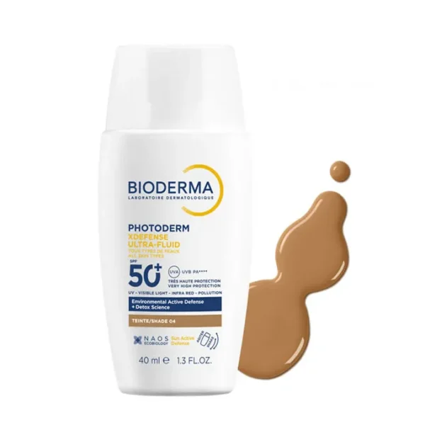 BIODERMA Photoderm XDefense Ultra-Fluid Shade 04 Αντιηλιακό Προσώπου Με Χρώμα SPF50+ 40ML