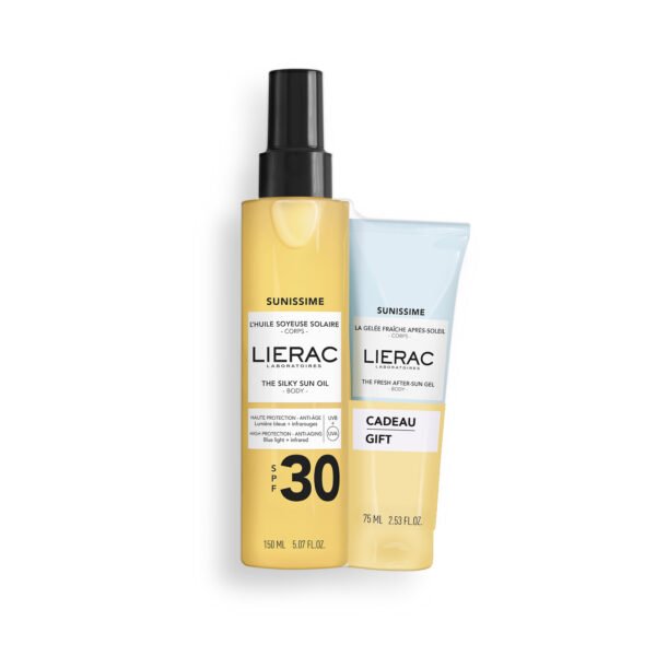 LIERAC Promo Sunissime The Silky Sun Body Oil Spf30 150ML & Δώρο The Fresh After-Sun Gel 75ML