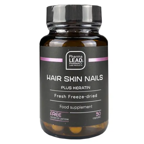 5205352022860.jpg PHARMALEAD Black Range Hair Skin Nails Plus Keratin 30 Κάψουλες - Image 1