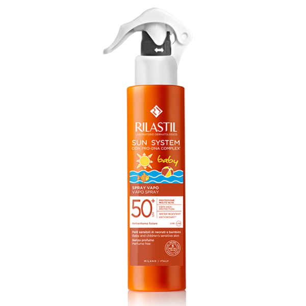 RILASTIL Sun System Baby Vapo Spray-Αντηλιακό Σπρέι Γαλάκτωμα Για Παιδιά SPF50+ 200ML