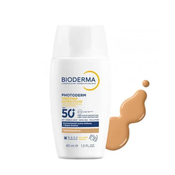 BIODERMA Photoderm XDefense Ultra-Fluid Shade 03 Αντιηλιακό Προσώπου Με Χρώμα SPF50+ 40ML