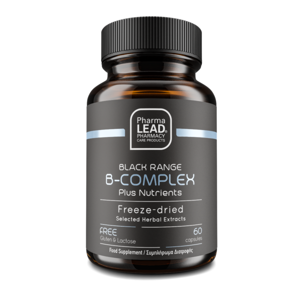 PHARMALEAD Black Range B-Complex Plus Vitamin C 60Caps