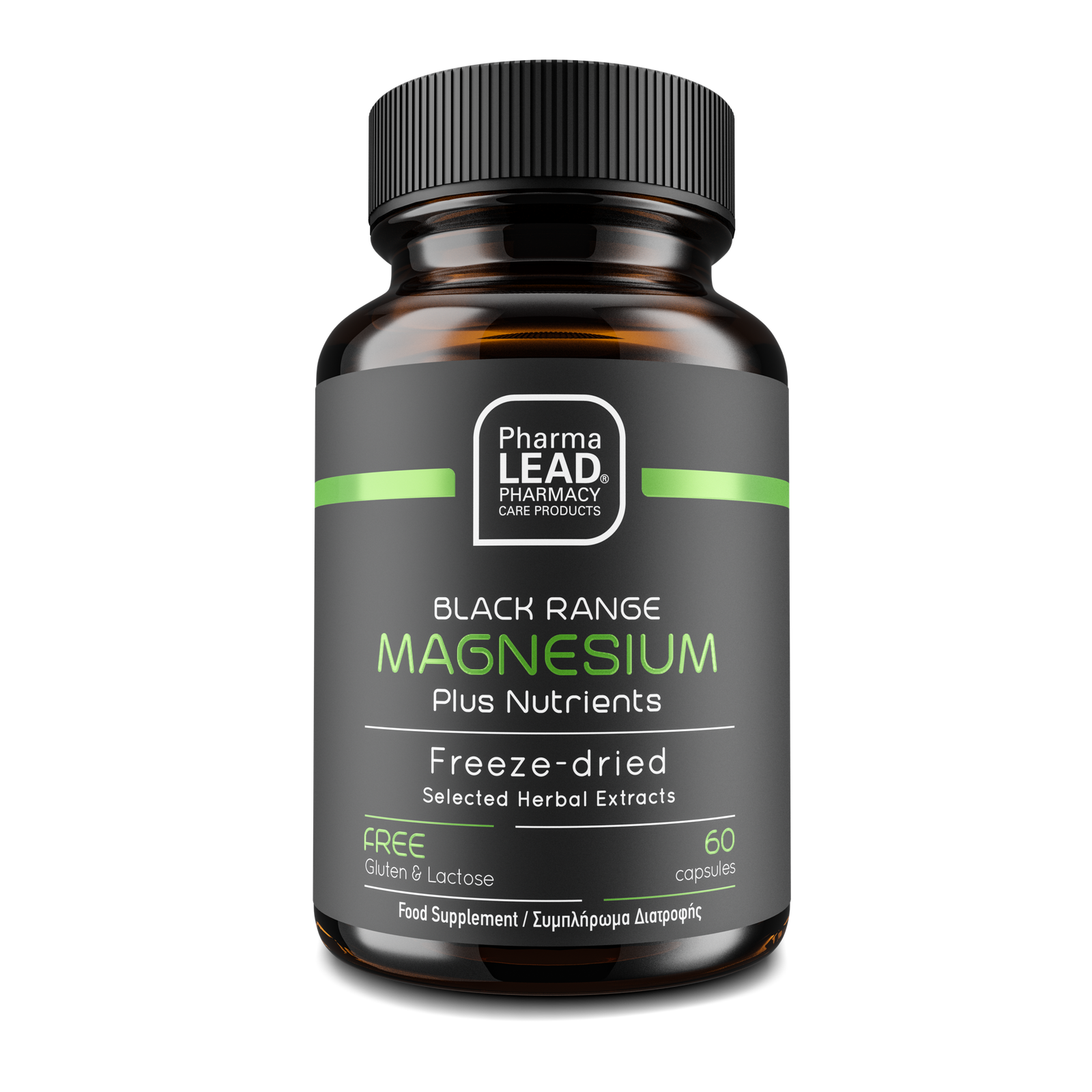 Magnesium Plus Nutrients_60 tabs PHARMALEAD Magnesium Plus Vitamin B6 - Image 1