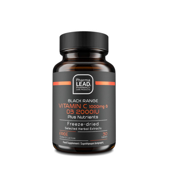 PHARMALEAD Vitamin C 1000MG & D3 2000iu 30Tabs