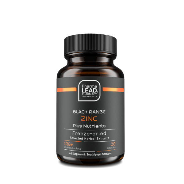 PHARMALEAD Zinc Plus Vitamin C & D3 Freeze-Dried Nutrients Fresh 30Caps