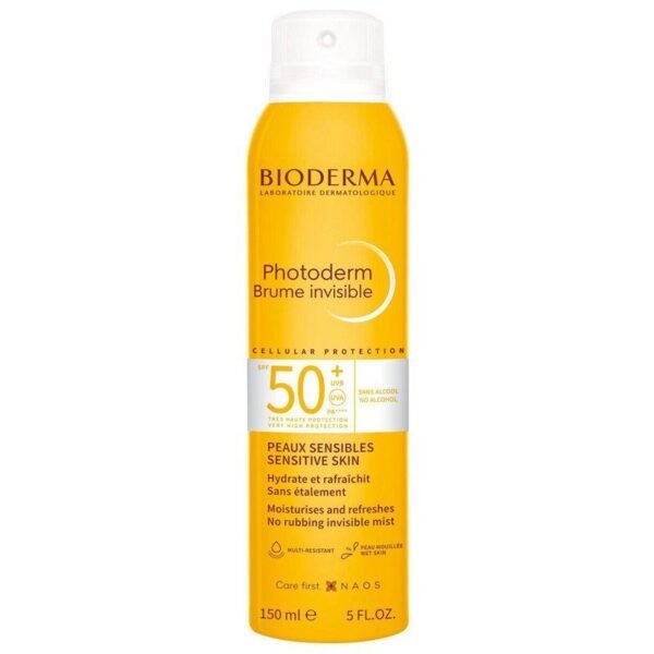 BIODERMA Photoderm Brume Invisible SPF50+ Αντηλιακό Mist Υψηλής Προστασίας Για Πρόσωπο & Σώμα 150ML