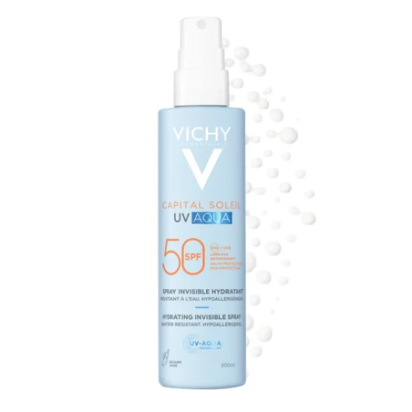VICHY Capital Soleil UV Aqua Hydrating Invisible Spray SPF50 200ML