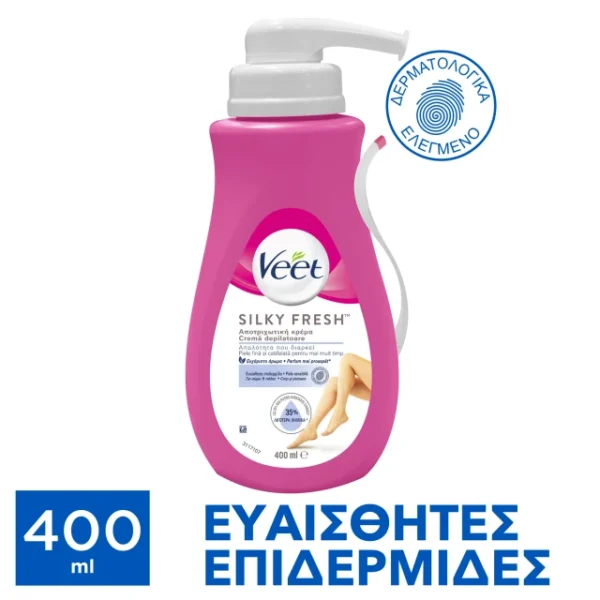 VEET Αποτριχωτική Κρέμα Για Ευαίσθητο Δέρμα 400ML